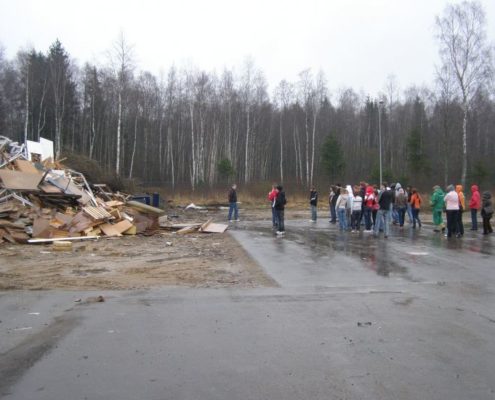 Rapla jäätmejaamas